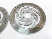 Load image into Gallery viewer, 2005 Harley Touring FLHRSI Road King Sunstar Front Brake Disc Rotor Set 44156-00