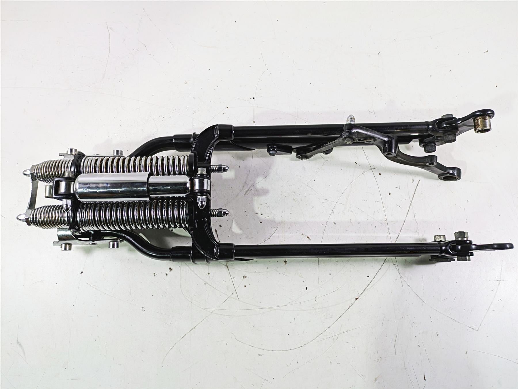 2005 Harley Softail FLSTSCI Heritage Springer Forks Front End READ