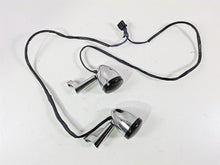 Load image into Gallery viewer, 1999 Harley Dyna FXDL Low Rider Front Smoked Led Blinker Turn Signals 68709-94