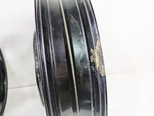Load image into Gallery viewer, 02-07 Harley Touring Custom Black Wheel Rim Set 18x5.5 21x3.5