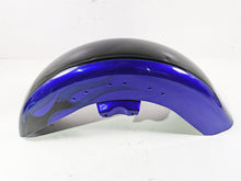 Load image into Gallery viewer, 2011 Harley Touring FLHTCUSE CVO E-Glide Front Fender Blue READ 58900004 | Mototech271