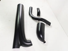 Load image into Gallery viewer, 2018 Indian Chieftain Limited Black Exhaust Header Heatshield Set 1262531