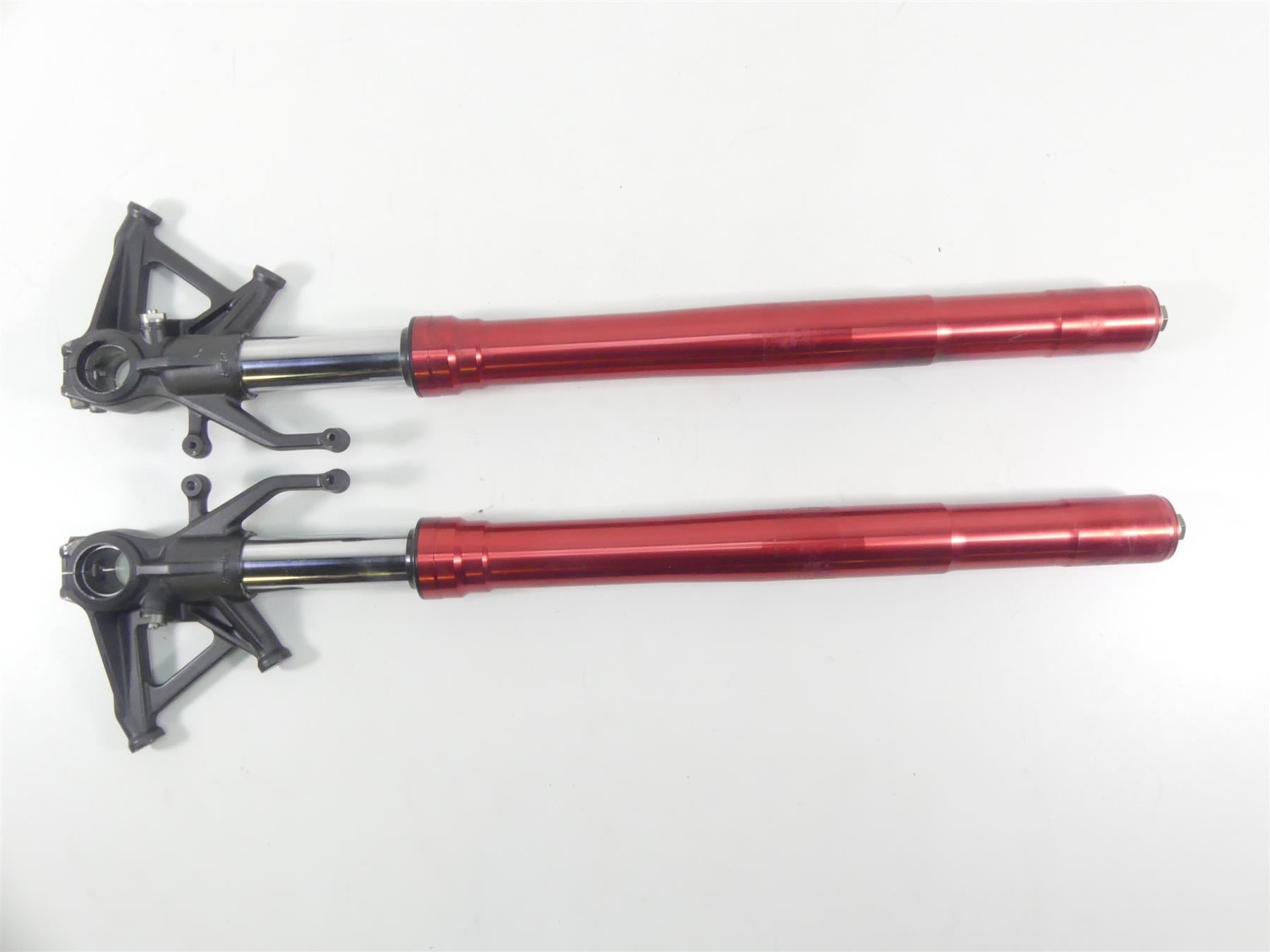 2008 Kawasaki ZX6R ZX6 R Ninja Straight Front Fork Leg Set -Read