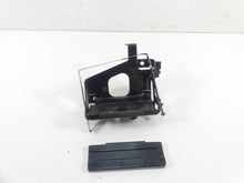 Load image into Gallery viewer, 2003 Harley Sportster XL1200 C 100th Anniv Battery Tray Holder & Cover 66194-98 | Mototech271