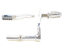 Load image into Gallery viewer, 2000 Harley Dyna FXD Super Glide Chrome Forward Foot Peg Shifter Brake Pedal Set | Mototech271