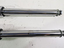 Load image into Gallery viewer, 2005 Harley Softail FLSTFSE CVO Fat Boy Straight Chrome Front Fork Set 46310-05