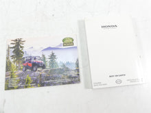 Load image into Gallery viewer, 2019 Honda Talon SXS1000 S2R Owner Manual 00X31-HL6-6000