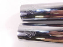 Load image into Gallery viewer, 2009 Harley FXCW Softail Rocker Vance Hines Slip On Exhaust Muffler Set 16831