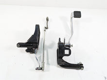 Load image into Gallery viewer, 2006 Harley Softail FXSTSI Springer Left Right Footpeg Mount Brake Ped 33683-00