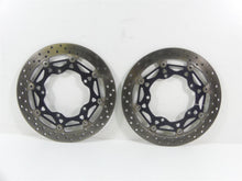 Load image into Gallery viewer, 2016 Yamaha YZF-R1 S Front Brake Disc Rotor Set 2CR-2581T-00-00 | Mototech271