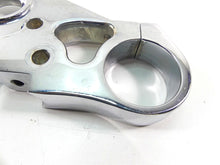 Load image into Gallery viewer, 2005 Harley VRSCSE CVO V-Rod Chrome Upper Triple Tree Clamp 49mm 46773-02