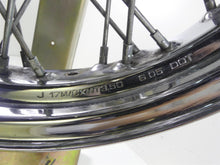 Load image into Gallery viewer, 2005 Honda V-Twin VTX1800 S3 Front 17x3.5 Spoke Wheel Rim 44650-MCV-A11