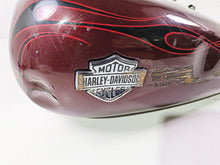 Load image into Gallery viewer, 2008 Harley FXCWC Softail Rocker Fuel Gas Petrol Tank Crimson Red -Dent 62105-08