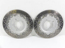 Load image into Gallery viewer, 2013 Triumph Rocket 3 Touring Front Sunstar Brake Disc Rotor Set 320mm T2022501 | Mototech271