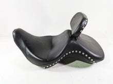 Load image into Gallery viewer, 2008 Harley FLSTC Softail Heritage Signature Seat Saddle & Backrest Set 5192209