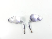 Load image into Gallery viewer, 2008 Harley FXCWC Softail Rocker C Split Chrome Rear View Mirrors 91845-03B
