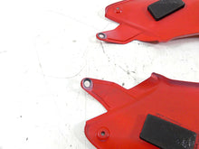 Load image into Gallery viewer, 2013 Ducati Diavel Red Fuel Tank Knee Side Cover Fairing Panels Set 48023172AA | Mototech271