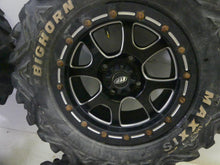 Load image into Gallery viewer, 2013 Arctic Cat Wildcat 1000 LTD Maxxis Bighorn Tires ITP Wheels Set 1422076727B