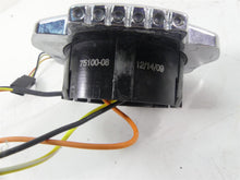 Load image into Gallery viewer, 2008 Harley FXCWC Softail Rocker C Skull Led Fuel Gas Level Gauge 75100-08