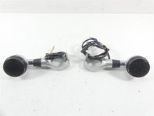 Load image into Gallery viewer, 2003 Honda VTX1800 C Smoked Front Blinker & Clamp Set 33400-MBH-672
