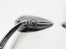 Load image into Gallery viewer, 2007 Harley Sportster XL1200 C Willie G Skull Teardrop Mirrors 91315-04