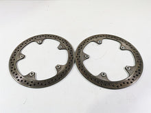 Load image into Gallery viewer, 2012 BMW R1200R K27 Front Brake Disc Rotor Set 34117701459 | Mototech271