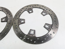 Load image into Gallery viewer, 2015 Harley Touring FLHTKL Electra Glide Front Brake Rotor Disc Set 41500017