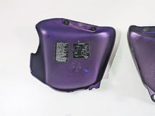 Load image into Gallery viewer, 2013 Triumph Bonneville Side Cover Fairing Set Imperial Purple -Read T2309434-KF