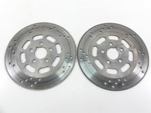 Load image into Gallery viewer, 1995 Harley Touring FLHTCU Electra Glide Front Brake Rotor Disc Set 44136-92 | Mototech271
