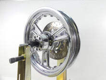 Load image into Gallery viewer, 2004 Harley FLHTC SE CVO Electra Glide Straight Rear Wheel Rim 16x3 43482-04 | Mototech271