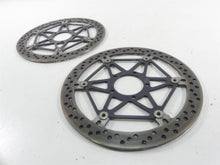 Load image into Gallery viewer, 2017 Ducati Monster 1200 S Front Brembo Brake Rotor Disc Set 49241351A 49241341A | Mototech271