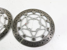 Load image into Gallery viewer, 2020 Triumph Daytona 765 Moto2 Brembo Front Brake Rotor Disc Set T2022080 | Mototech271