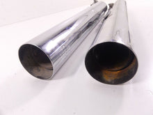 Load image into Gallery viewer, 2009 Harley FXCW Softail Rocker Vance Hines Slip On Exhaust Muffler Set 16831 | Mototech271