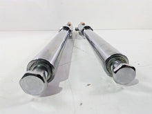 Load image into Gallery viewer, 2009 Harley FXCWC Softail Rocker Chrome Front Fork Leg Set 46950-08 46953-08