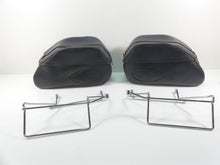 Load image into Gallery viewer, 2001 Moto Guzzi California Sp 1100 Rear Saddlebag & Holder Set GU97012400000