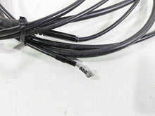 Load image into Gallery viewer, 2008 Harley FLSTSB Cross Bones Long Cable Line Set for 17" Handlebars