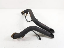 Load image into Gallery viewer, 2009 Harley Softail FLSTSB Cross Bones Short Shots Dual Exhaust Pipe Sash Cut