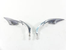 Load image into Gallery viewer, 2012 Harley Touring FLHX Street Glide Aftermarket Chrome Rear View Mirror Set
