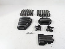 Load image into Gallery viewer, 2015 Harley Touring FLHXS Street Glide Arlen Ness Engine Tranny Cover Set 03-963