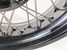 Load image into Gallery viewer, 2014 BMW R nine T R9T K21 Rear Wheel Rim Black Spoke 17x5.5 -Ding 36318544696 | Mototech271