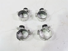 Load image into Gallery viewer, 2017 Harley Dyna FXDB Street Bob Windshield Wind Shield Screen Clamps Mount Set | Mototech271