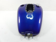 Load image into Gallery viewer, 2016 Harley FXDL Dyna Low Rider Fuel Gas Petrol Tank Superior Blue Dent 61593-10