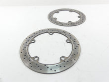 Load image into Gallery viewer, 2001 BMW R1150 GS R21 Front Brake Disc Rotor Set 34112314893 34112314894