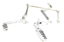 Load image into Gallery viewer, 2000 Harley Dyna FXD Super Glide Chrome Forward Foot Peg Shifter Brake Pedal Set | Mototech271