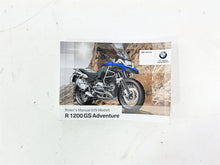 Load image into Gallery viewer, 2015 BMW R1200 GS Adv K51 Rider Driver Owners Manual Booklet 01418558987