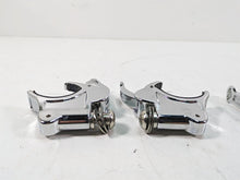 Load image into Gallery viewer, Harley Davidson 49mm Fork Tube Windshield Quick Connect 49mm Clamp Set 57192-05A