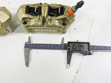 Load image into Gallery viewer, 2017 BMW S1000RR K46 Front Brake Calipers Brembo 100mm 34117714783 34117714784 | Mototech271