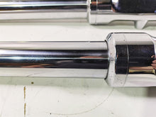 Load image into Gallery viewer, 2009 Harley FXCWC Softail Rocker Chrome Front Fork Leg Set 46950-08 46953-08