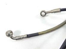 Load image into Gallery viewer, 2012 Ducati Monster 1100 EVO Front Abs Brake Line Hose Set 61840942A 61841102A