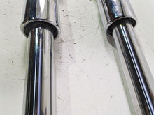 Load image into Gallery viewer, 2005 Harley Softail FLSTFSE CVO Fat Boy Straight Chrome Front Fork Set 46310-05